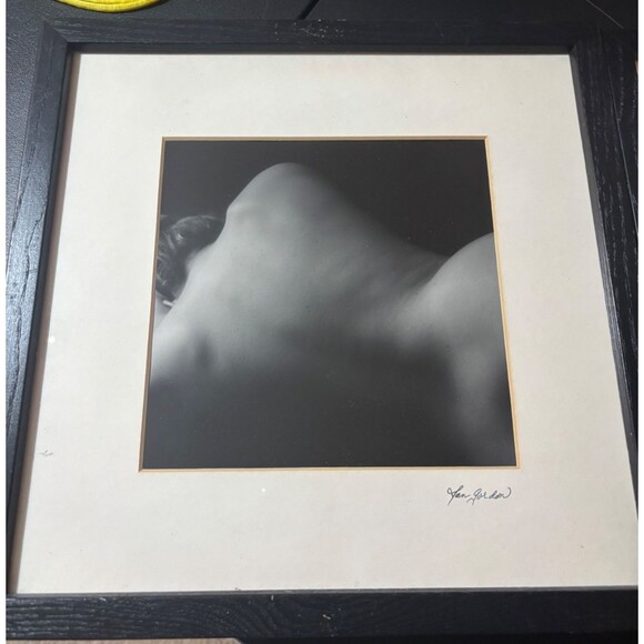 SET OF 2 WOMEN'S NUDE BACK Jan Gordon BLACK AND WHITE  Photographic Art - Picture 3 of 13